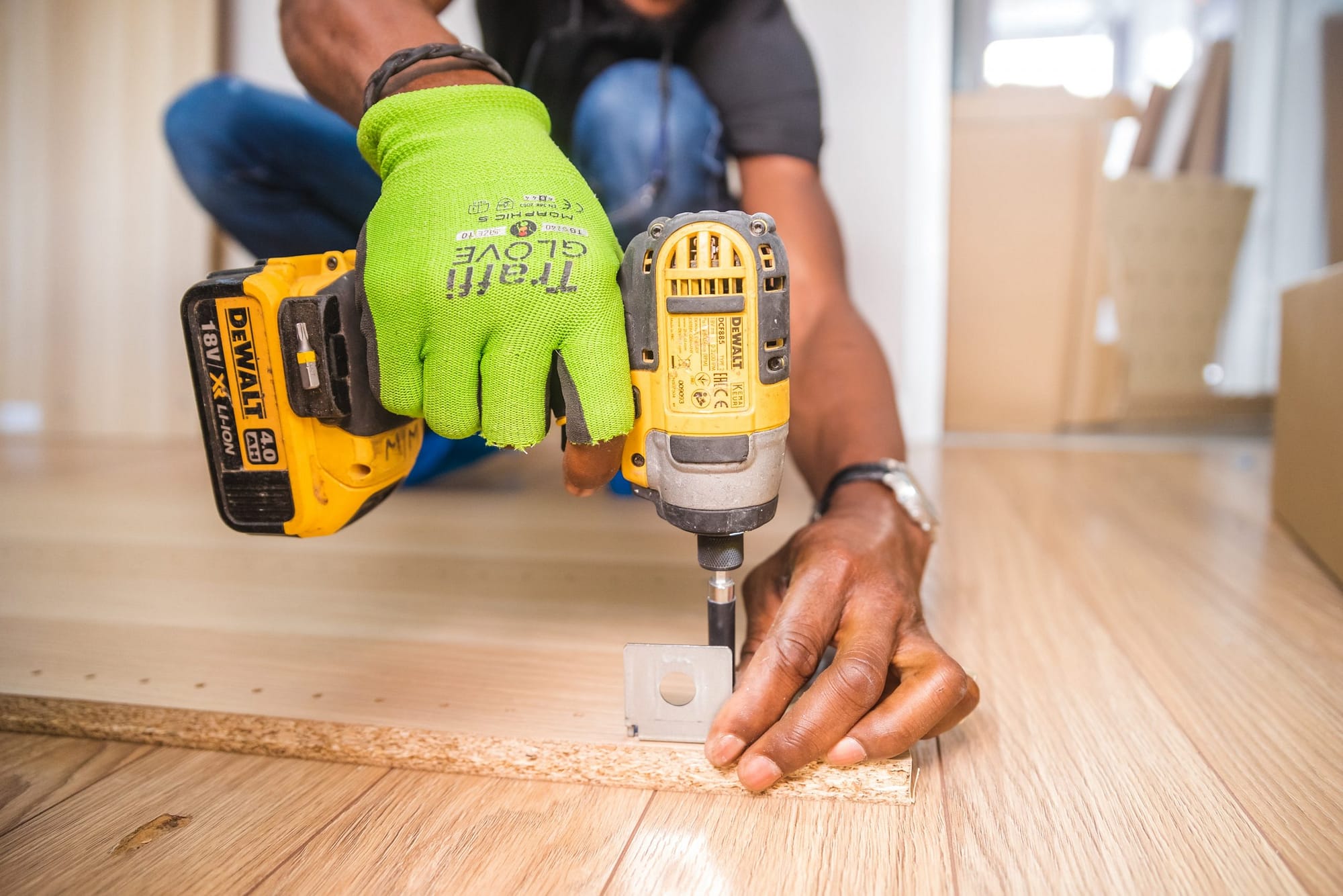 Dustless hardwood floor refinishing job in edmonton alberta
