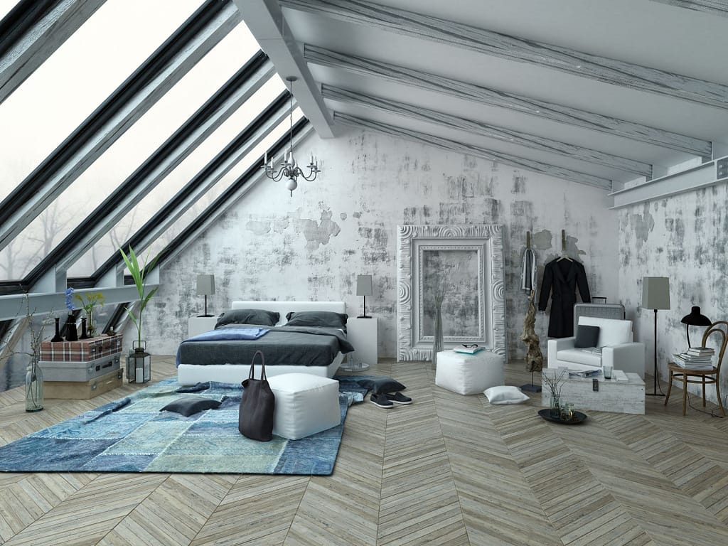 bright-loft-style-bedroom-with-hardwood-flooring